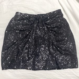Sequin mini skirt from Zara
